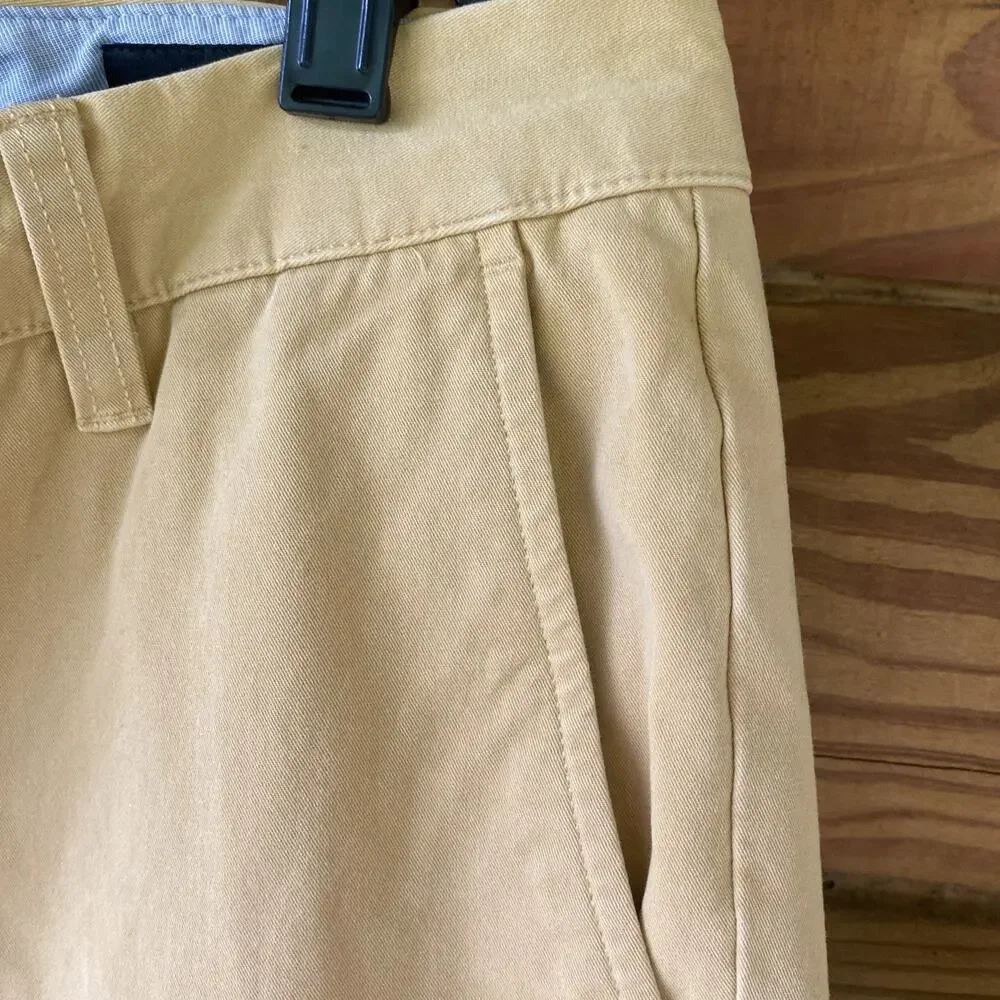 Bonobos Chino Pants Mens 32 x 32 Tan Slim Taper Stretch Twill Casual Preppy J19